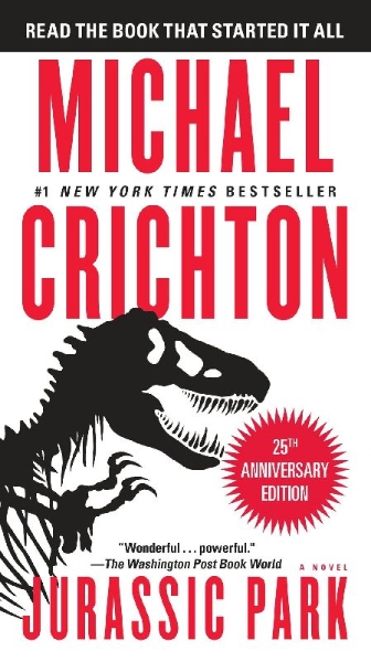 Buchcover und Innenansicht für das Buch: Jurassic Park