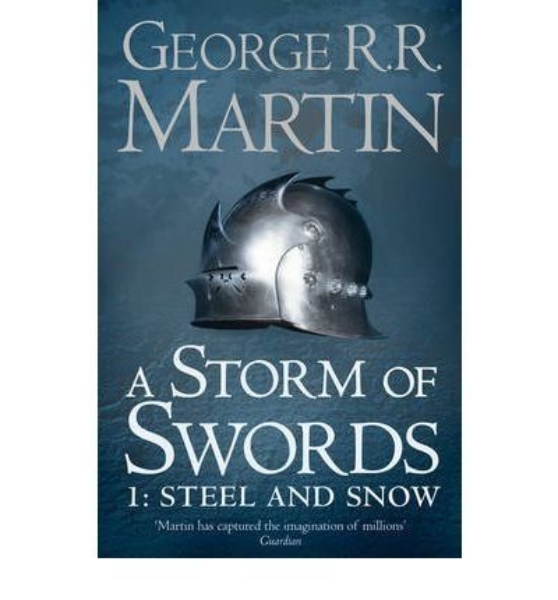 Buchcover und Innenansicht für das Buch: A Storm of Swords: Part 1 Steel and Snow