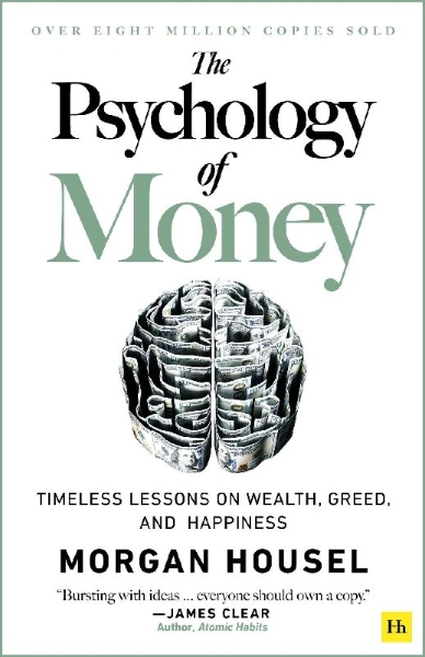 Buchcover und Innenansicht für das Buch: The Psychology of Money: Timeless Lessons on Wealth, Greed, and Happiness