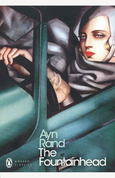 Buchcover und Innenansicht für das Buch: The Fountainhead