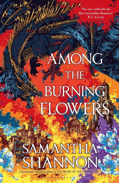 Buchcover und Innenansicht für das Buch: Among the Burning Flowers