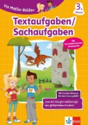 Buchcover und Innenansicht für das Buch: Die Mathe-Helden Textaufgaben 3. Klasse