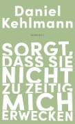 Buchcover und Innenansicht für das Buch: Sorgt, dass sie nicht zu zeitig mich erwecken