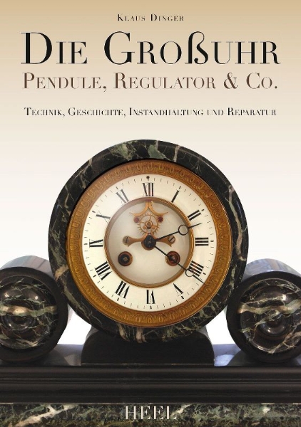 Buchcover und Innenansicht für das Buch: Die Großuhr