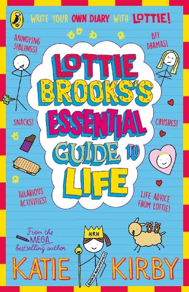 Buchcover und Innenansicht für das Buch: Lottie Brooks's Essential Guide to Life