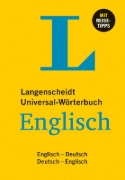 Buchcover und Innenansicht für das Buch: Langenscheidt Universal-Wörterbuch Englisch