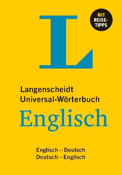 Buchcover und Innenansicht für das Buch: Langenscheidt Universal-Wörterbuch Englisch