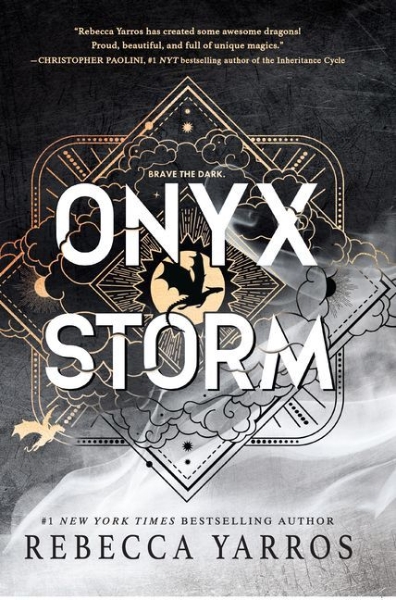 Buchcover und Innenansicht für das Buch: Onyx Storm