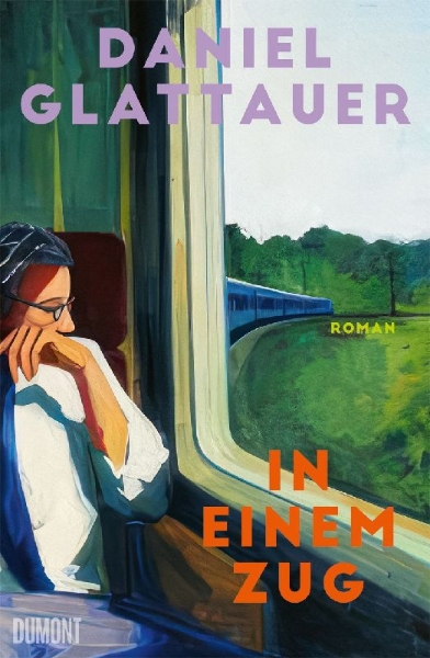 Buchcover und Innenansicht für das Buch: In einem Zug
