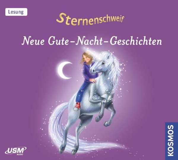 Buchcover und Innenansicht für das Buch: Sternenschweif - Neue Gute-Nacht-Geschichten