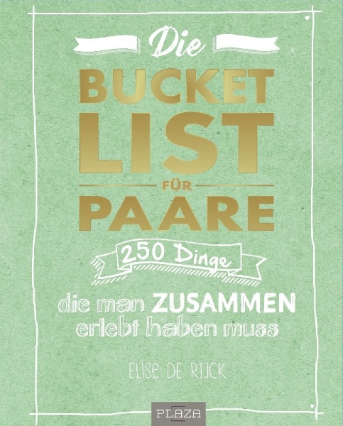Buchcover und Innenansicht für das Buch: Die Bucket List für Paare