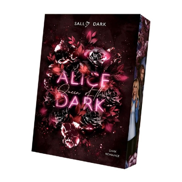 Buchcover und Innenansicht für das Buch: Alice Queen of the Dark