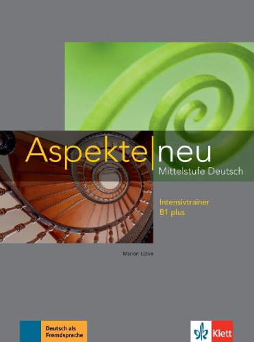 Buchcover und Innenansicht für das Buch: Aspekte. Intensivtriner B1+. Neubearbeitung