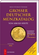 Buchcover und Innenansicht für das Buch: Großer deutscher Münzkatalog