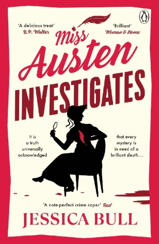 Buchcover und Innenansicht für das Buch: Miss Austen Investigates