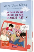 Buchcover und Innenansicht für das Buch: Der Tag, an dem Max dreimal ins Auto gekotzt hat