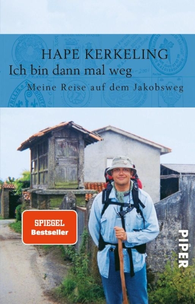Buchcover und Innenansicht für das Buch: Ich bin dann mal weg