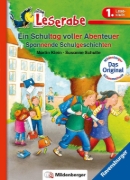Buchcover und Innenansicht für das Buch: Ein Schultag voller Abenteuer - Leserabe 1. Klasse - Erstlesebuch für Kinder ab 6 Jahren