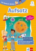 Buchcover und Innenansicht für das Buch: Klett Die Deutsch-Helden Aufsatz 3. Klasse