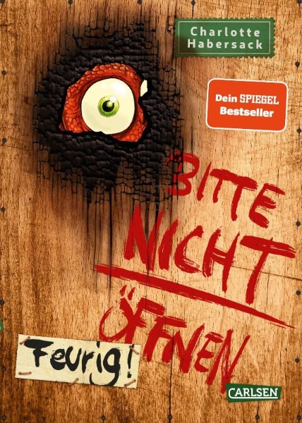 Buchcover und Innenansicht für das Buch: Bitte nicht öffnen 4: Feurig!