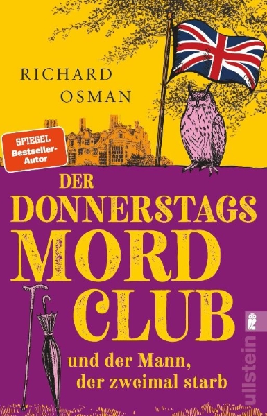Buchcover und Innenansicht für das Buch: The Man Who Died Twice