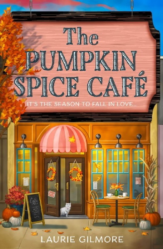 Buchcover und Innenansicht für das Buch: The Pumpkin Spice Café