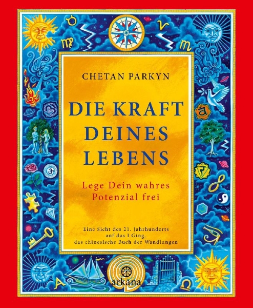 Buchcover und Innenansicht für das Buch: Die Kraft Deines Lebens
