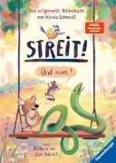 Buchcover und Innenansicht für das Buch: Streit! Und nun? Das artgerecht-Bilderbuch von Nicola Schmidt