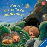 Buchcover und Innenansicht für das Buch: Wenn kleine Tiere müde sind