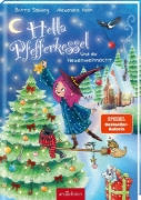 Buchcover und Innenansicht für das Buch: Hella Pfefferkessel und die Hexenweihnacht (Hella Pfefferkessel 2)