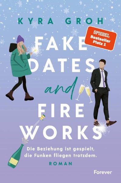 Buchcover und Innenansicht für das Buch: Fake Dates and Fireworks