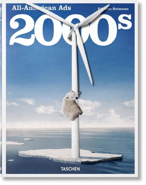 Buchcover und Innenansicht für das Buch: All-American Ads of the 2000s