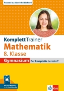 Buchcover und Innenansicht für das Buch: KomplettTrainer Gymnasium Mathematik 8. Klasse