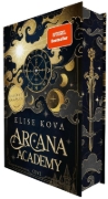Buchcover und Innenansicht für das Buch: Arcana Academy 1
