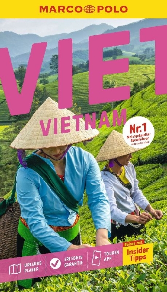 Buchcover und Innenansicht für das Buch: MARCO POLO Reiseführer Vietnam