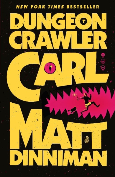 Buchcover und Innenansicht für das Buch: Dungeon Crawler Carl