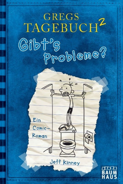Buchcover und Innenansicht für das Buch: Diary of a Wimpy Kid: Rodrick Rules