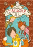 Buchcover und Innenansicht für das Buch: Die Schule der magischen Tiere 01