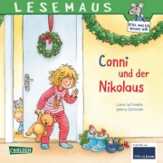 Buchcover und Innenansicht für das Buch: LESEMAUS 192: Conni und der Nikolaus