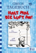 Buchcover und Innenansicht für das Buch: Gregs Tagebuch 15 - Halt mal die Luft an!