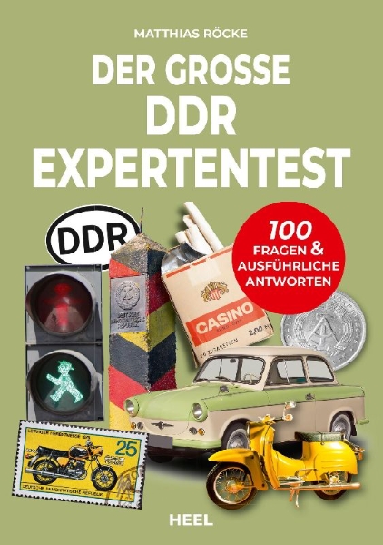Buchcover und Innenansicht für das Buch: Der große DDR Expertentest