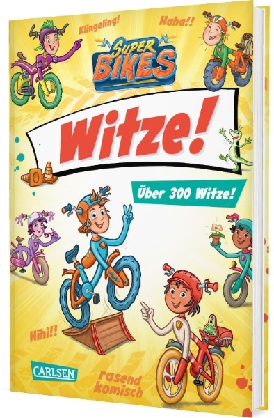 Buchcover und Innenansicht für das Buch: SUPERBIKES Witze!