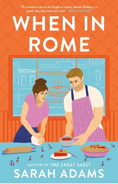 Buchcover und Innenansicht für das Buch: When in Rome