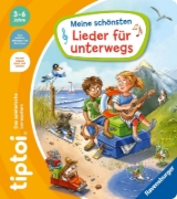 Buchcover und Innenansicht für das Buch: tiptoi® Meine schönsten Lieder für unterwegs