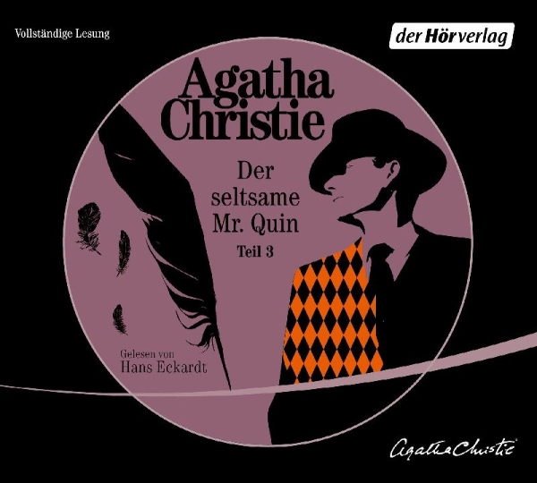 Buchcover und Innenansicht für das Buch: Mysterious Mr Quin (Harper Collins)
