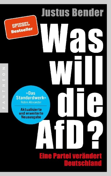 Buchcover und Innenansicht für das Buch: Was will die AfD?