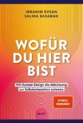 Buchcover und Innenansicht für das Buch: Wofür du hier bist