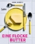 Buchcover und Innenansicht für das Buch: Eine Flocke Butter