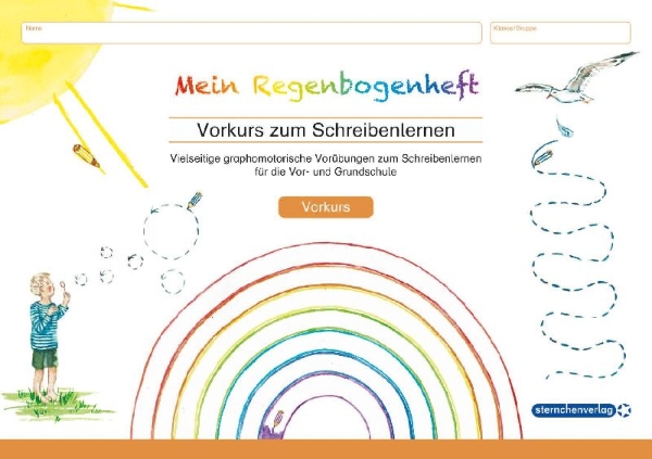 Buchcover und Innenansicht für das Buch: Mein Vorkurs zum Schreibenlernen