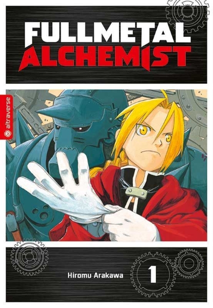 Buchcover und Innenansicht für das Buch: Fullmetal Alchemist Kanzenban